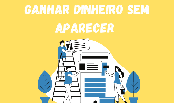 5 Maneiras de ganhar dinheiro na Internet SEM APARECER (simples)